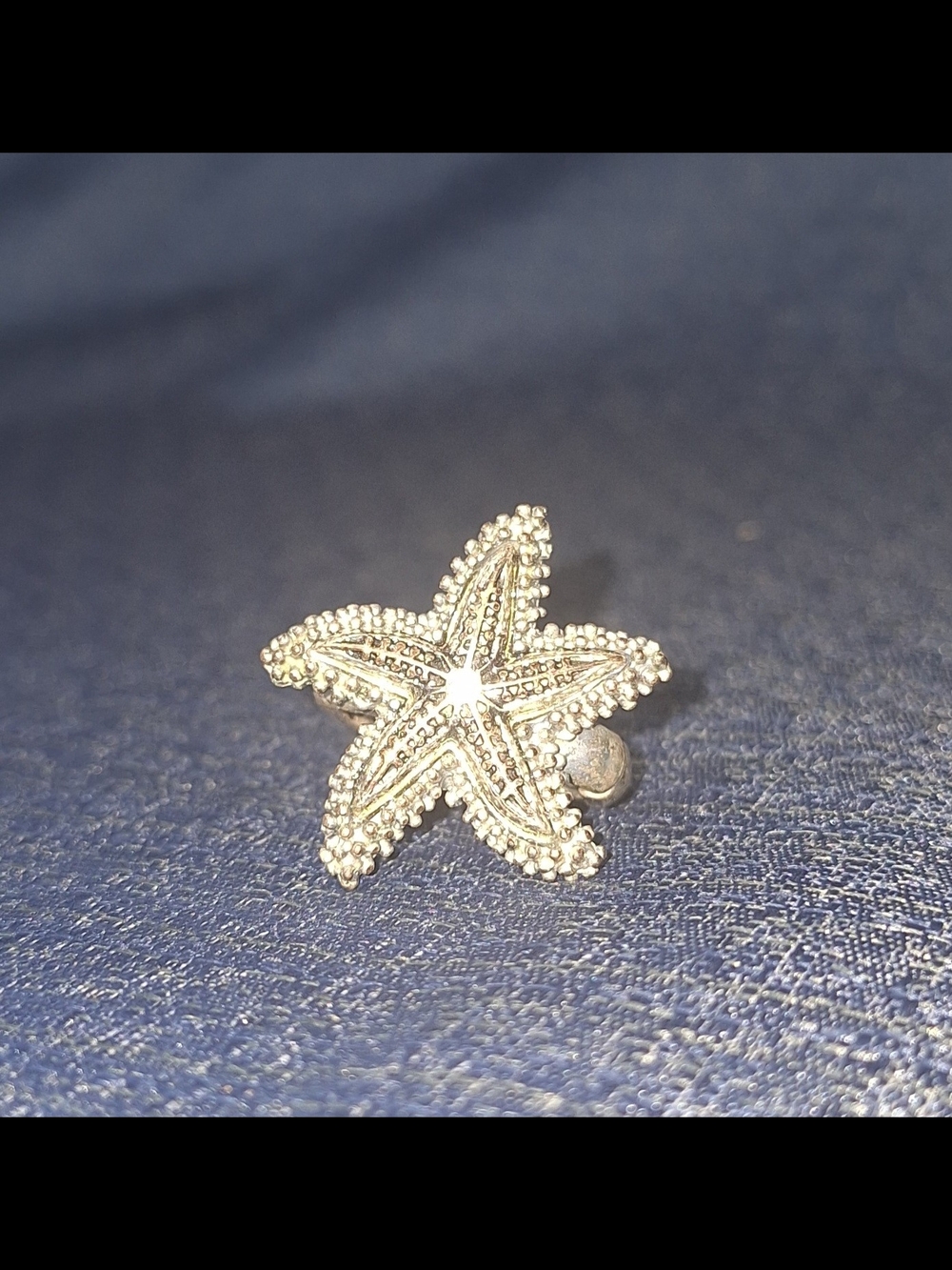 Starfish Ring - Silver Beach-Inspired Jewelry